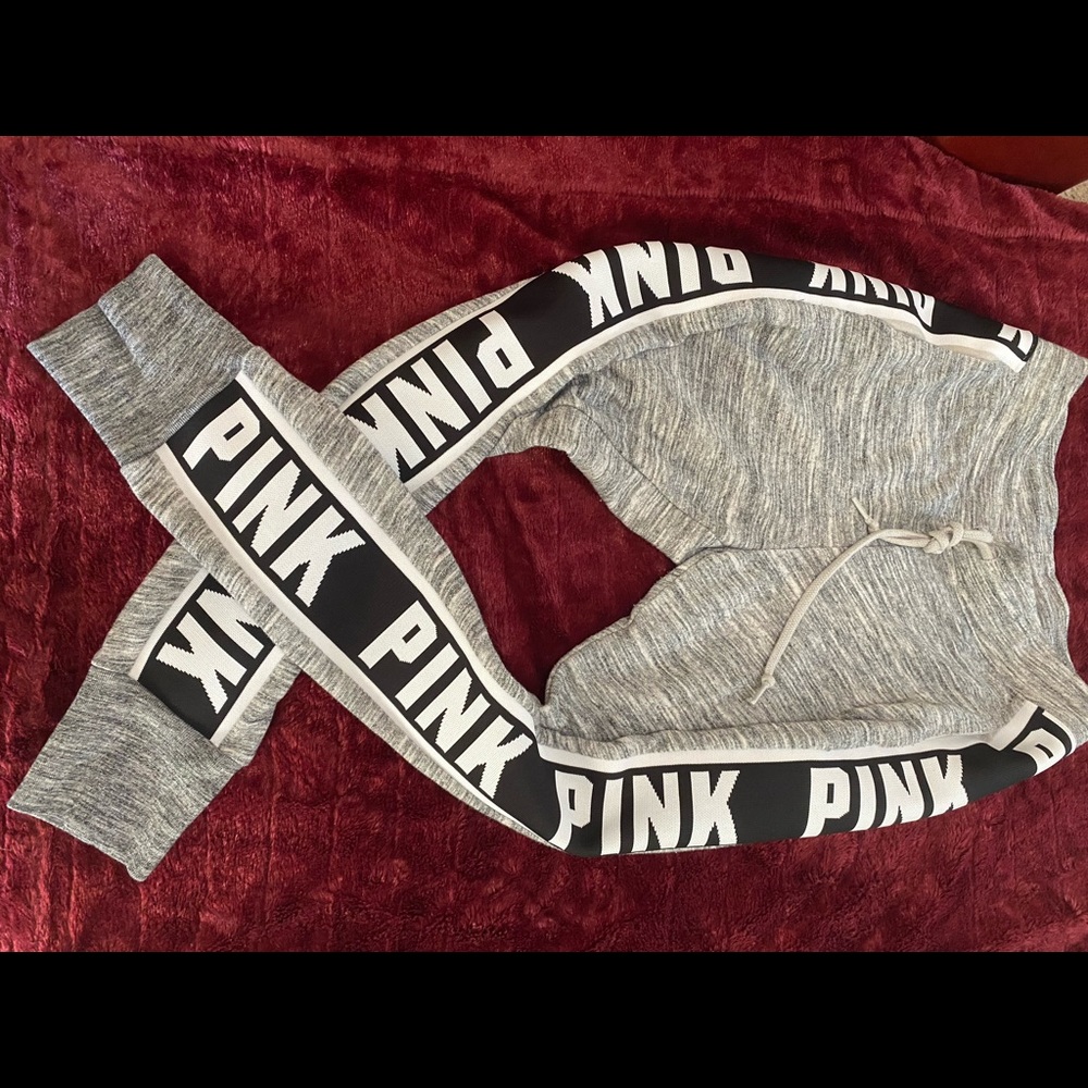 Pink joggers